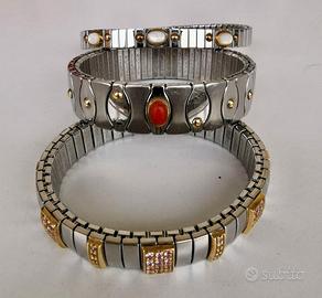 Bracciali Nomination acciaio e oro