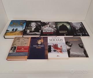 Lotto 9 Libri Drammatici Storici Olocausto Shoah
