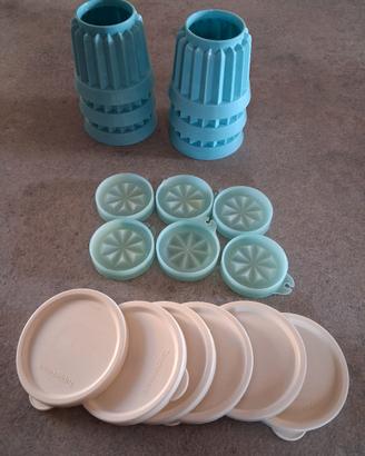 6 stampi budino Tupperware