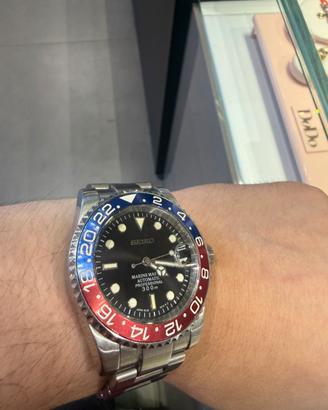 Seiko mod submariner pepsi
