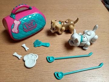 Pet Parade. Trasportino Con  2 Cuccioli e accessor