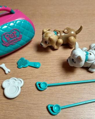 Pet Parade. Trasportino Con  2 Cuccioli e accessor