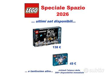 LEGO - Speciale Spazio - Set NUOVI e SIGILLATI
