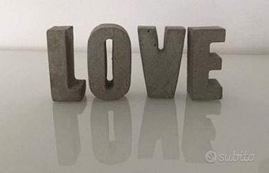 Scritte e lettere 3D