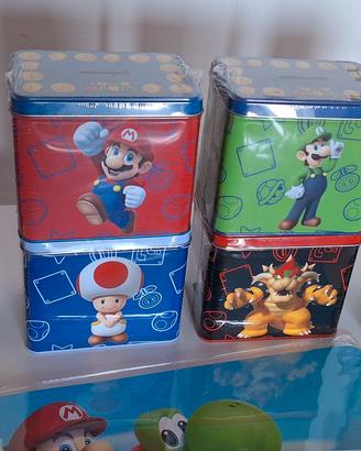 Tazze SUPER MARIO Mug & Tin BOX ufficiali NINTENDO