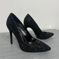 Scarpe con tacco nero donna n 37