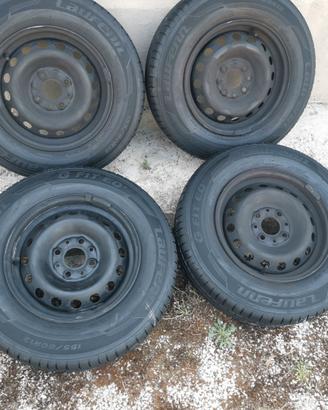 N.4 CERCHI PIU GOMME FIAT 155/80/13 79T