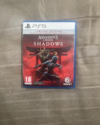 Assassin’s creed shadow limited edition ps5