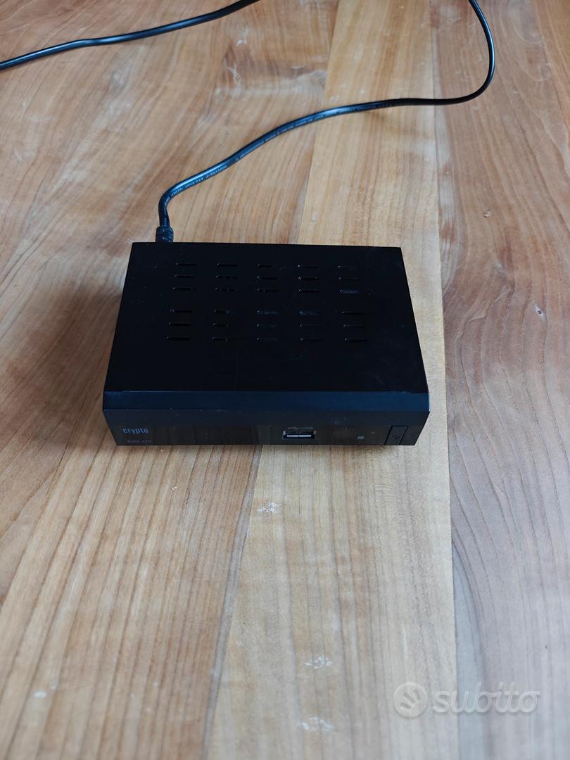 Decoder Digitale Terrestre Crypto ReDi 270 – DVB-T - Audio/Video In vendita  a Bolzano
