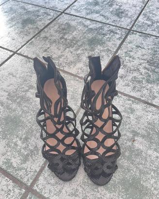 Sandali con tacco a spillo Roccobarocco