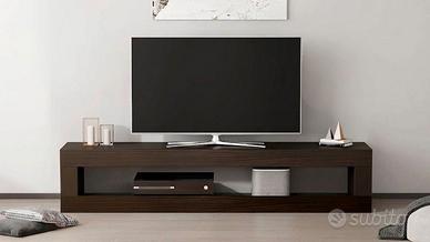 Porta TV Basso Color Wengé (L180 x P60 cm)