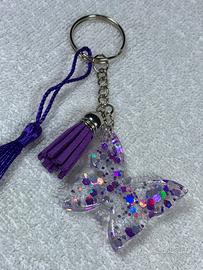 ✨Portachiavi artigianale in resina✨