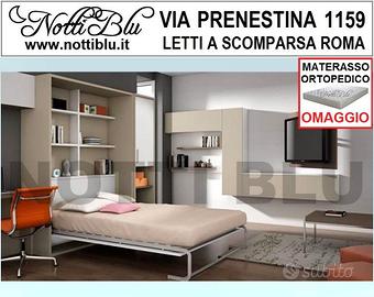 Letto a Scomparsa contenitore+ libreria