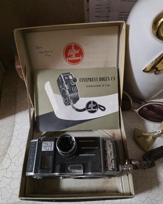 Cinepresa Bolex Paillard C8 8mm - Anni '50 - Compl