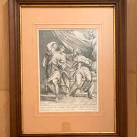 Acquaforte XVIII sec. Maratti Ferroni 1700 (rara)