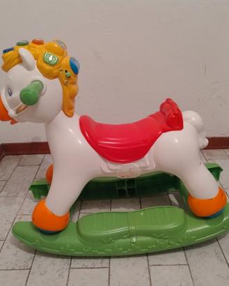 Cavallino dondolo chicco 