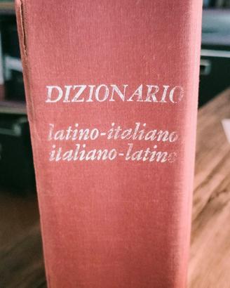 Dizionario Latino -Italiano  G. Pittàno-Zanichelli