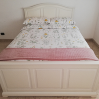 Letto Ikea 1 piazza e 1/2 legno bianco