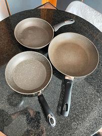 Kit 3 padelle Bialetti 22 – Ballarini 28 – Tognana