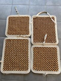 Coprisedili ventilati a palline anni 80