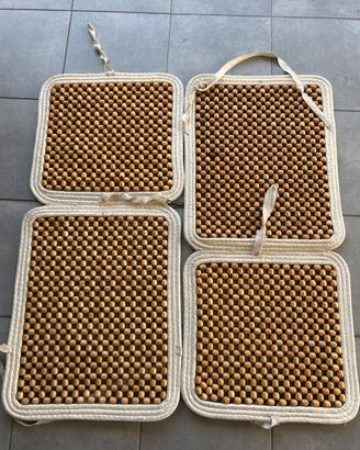 Coprisedili ventilati a palline anni 80
