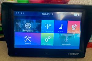 Awesafe - kit navigatore gps per auto e camion