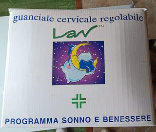 GUANCIALE CERVICALE REGOLABILE