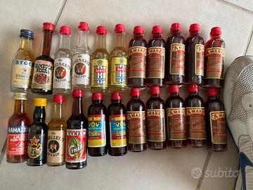 Mignon liquori da collezionismo