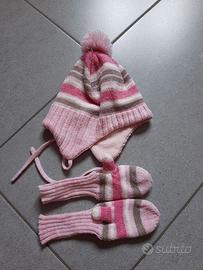 Set H&M cappellino e guanti bimba 12-18 mesi