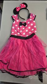 2 Vestiti  Carnevale 2 anni Minny 3 anni Pupazzo d
