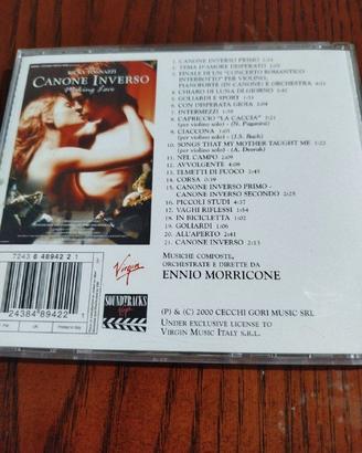 canone inverso ennio morricone cd soundtrack