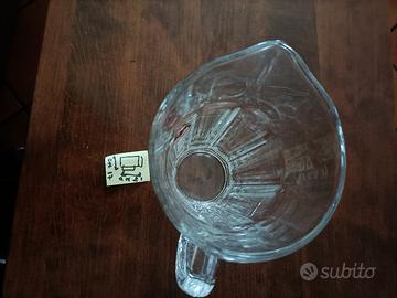 Vintage. Caraffa vetro Bacardi cm 21