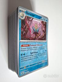 Mazzo 100+ carte Pokemon italiane tutte differenti