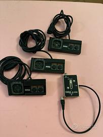 Controller SEGA originali + RF Switch vintage