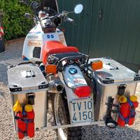 Borse BMW R 80 G/S in alluminio. 