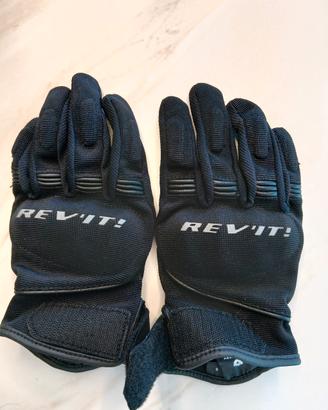 Guanti da moto estivi REV'IT! Taglia S,colore nero