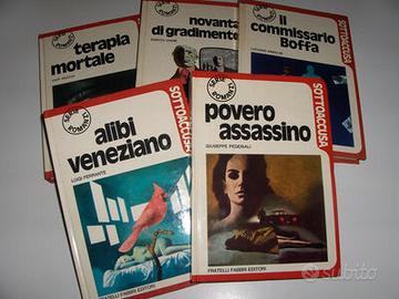 Lotto 15 Vol. - COLLANA "SOTTO ACCUSA" '72-'73 -