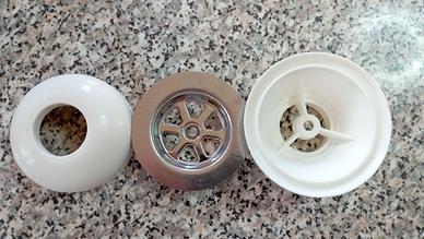 Griglia scarico lavandino con tappo