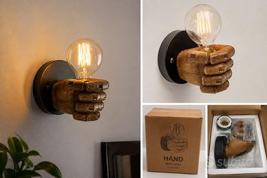 Applique da parete design "Mano" – Nuova, mai inst