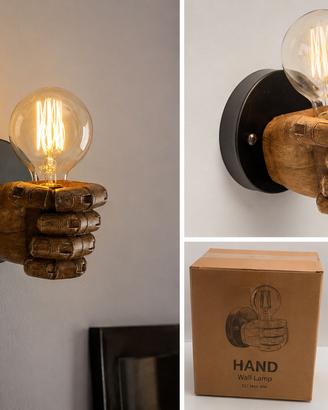 Applique da parete design "Mano" – Nuova, mai inst