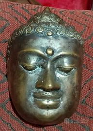 Maschera di Buddha. Thailandia. Metà XIX secolo