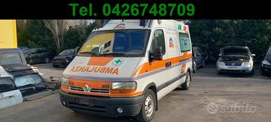 Ricambi RENAULT MASTER 2 SERIE 2.5 DCI- NO MOTORE