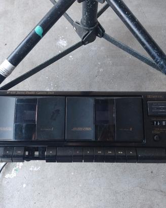 cassette deck Teac W-416 (Danneggiato)