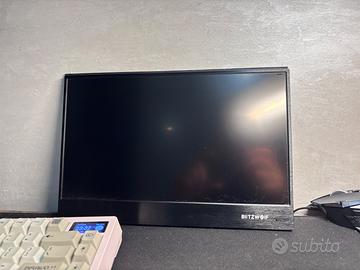 Monitor portatile BlitzWolf 14” Full HD USB-C / HD