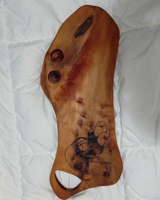 Tagliere legno pregiato 