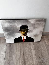 Quadro arte riproduzione su tela - 50 per 34 cm