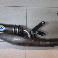 Marmitta LeoVince ZX per Yamaha/MBK Booster 50 2T