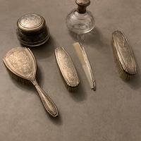 Spazzole, toilette, argento 800