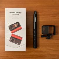 Insta360 One RS Twin Edition Kit in GARANZIA