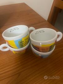 Quattro tazze da the ILLY Biennale Arte 2019
